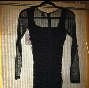 NWT Princess Polly Juna Mini Dress, Black, Size 0